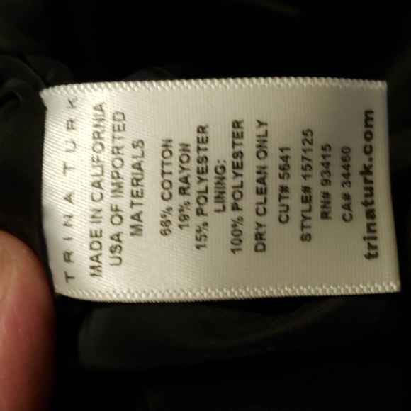 Trina turk sleeveless tweed multicolored sleeveless top - Picture 6 of 6